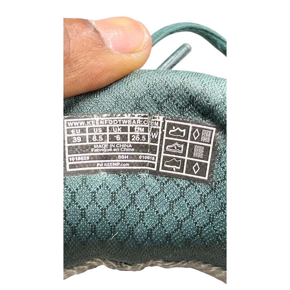 🥾KEEN Women 8.5 Green Trail Hiking Shoes Gorpcore Sportcore Outdoor Lace-Up - Picture 6 of 6